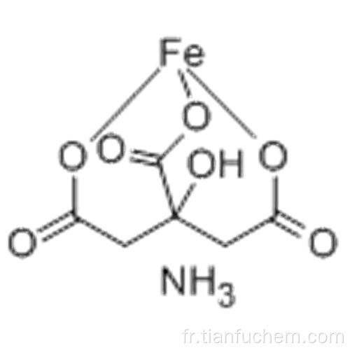 Citrate d&#39;ammonium ferrique CAS 1185-57-5